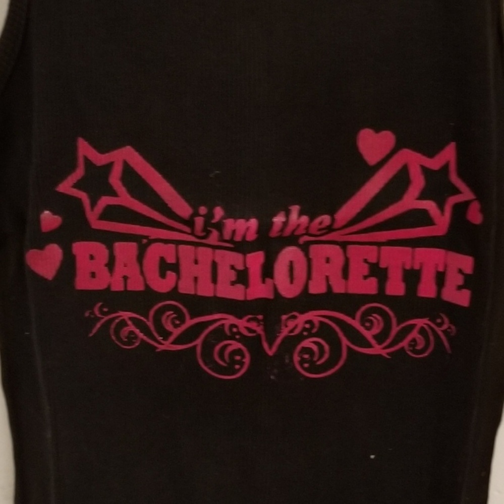 IM THE BACHELORETTE BLACK TANK